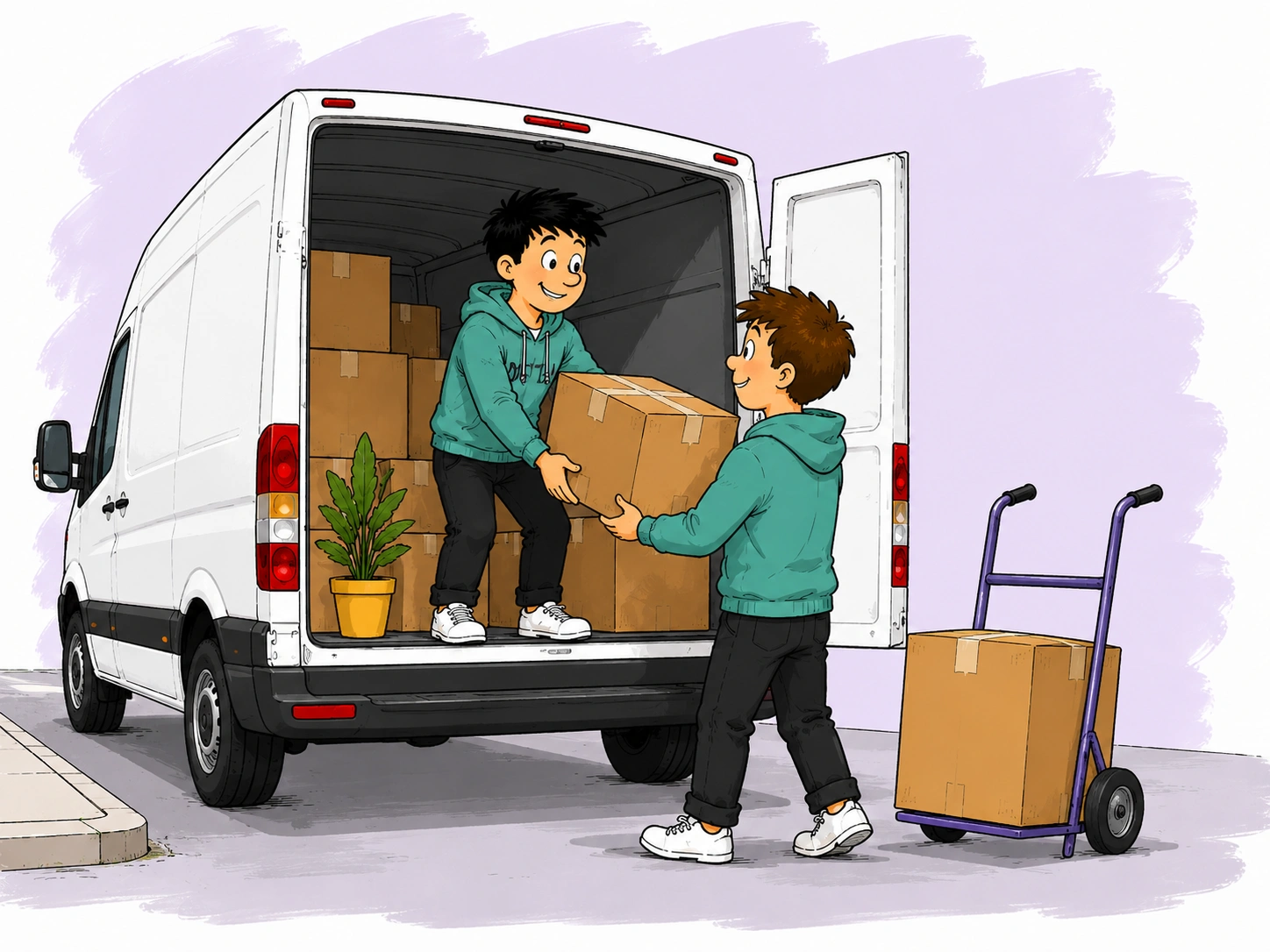 Man with a van London service by Beta Relocation