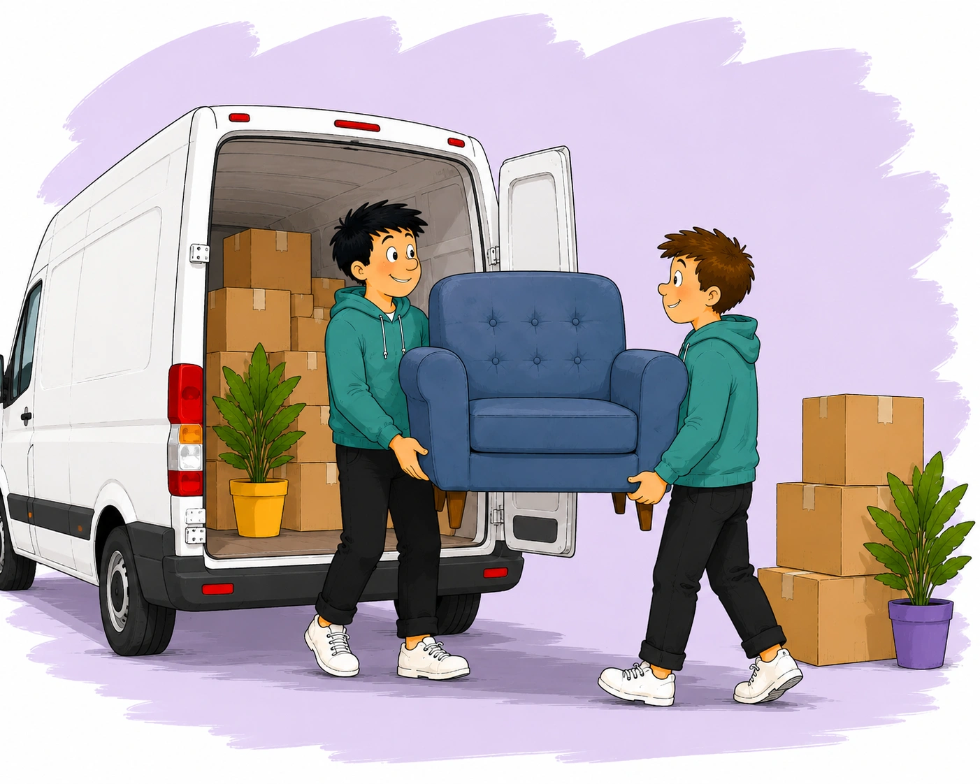 Same day man and van London service with fast booking